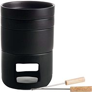 Mini fondue set Gusta black - Fondue
