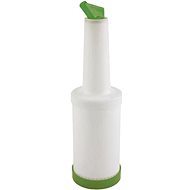 Plastic dispensing and storage bottle APS 1 l green - Scoop
