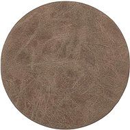 Podtácek ZicZac Truman 9,5 cm, sada 4 ks, kávový - Coaster