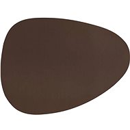 Placemat ZicZac Togo 43 × 32 cm, brown - Placemat