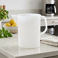 Plastic measuring cup Gastro 5000 ml, white - Measuring Cup