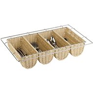 Sideboard 4 compartments APS GN 1/1 53 × 32,5 cm - Cutlery Tray
