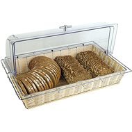 Bakery basket without lid 53x32,5 cm washable artificial rattan APS - Bread Basket