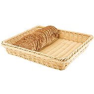 Square bread basket APS Profi Line 32,5x26,5x6,5 cm, beige - Bread Basket