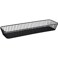 Metal basket APS Urban 53x16,2 cm GN 2/4, black - Bread Basket