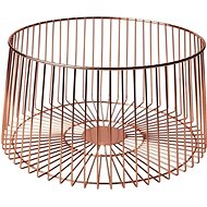 Decorative metal basket Cosy&Trendy 30 cm, copper - Small Basket
