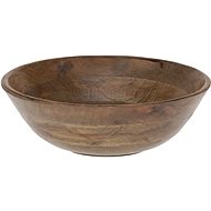 H&L Wooden bowl Mango 30 cm, h 10cm - Decorative Bowl