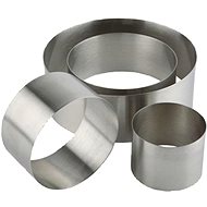 APS Stainless steel dessert mould 12 cm, round - Mould