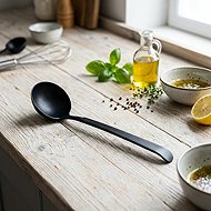 Gastro Dressing ladle 33,8 cm, black - Ladle