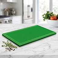 Gastro Slicing board without groove and feet GN 1/1 53 × 32,5 cm, green - Cutting Board