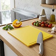 Gastro Slicing board without groove and feet GN 1/1 53 × 32,5 cm, yellow - Cutting Board