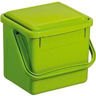 Rotho Kompostér do kuchyně plastový 4,5 l, zelený - Odpadkový koš