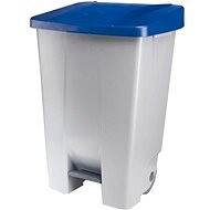 Gastro Odpadkový kôš nášľapný 80 l, sivá/modrá - Odpadkový kôš