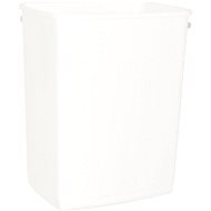 Gastro Odpadkový kôš plastový 50 l, biely, bez veka - Odpadkový kôš
