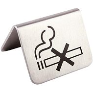 APS Non-smoking area marking stainless steel 5x5,5x3,5 cm - Ashtray