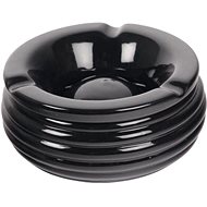 Gastro Ceramic outdoor ashtray 15 cm, black - Ashtray