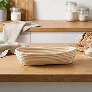 Adam Schmidt Reed bowl 30×15 cm 0,5 kg, oval - Proofing Basket