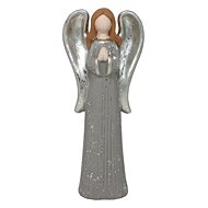 GOBA Christmas decoration - ceramic angel, cream, 23 cm - Christmas Decoration
