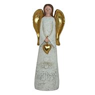GOBA Christmas decoration - angel, golden wings, 52 cm - Christmas Decoration