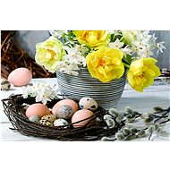 GOBA Plastic Placemats Easter flowers 1000629 - Placemat