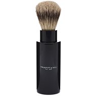 Truefitt & Hill Travel Shaving Brush Turnback Ebony - Shaving Brush