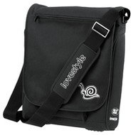 CELLY LoveStyle MODELA05 - brašna na notebook 15.4", černá se šnekem (black), textil, do velikosti N - Carryall