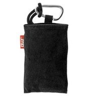 CELLY PUKKA64 - kožené pouzdro na foto nebo mobilní telefon, černé (black) - Phone Case