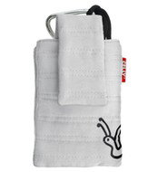 CELLY PUKKA77 - textilní pouzdro na foto nebo mobilní telefon, bílé (white) - Phone Case
