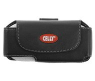 CELLY PANDAN02BBK - pevné kožené pouzdro na foto nebo mobilní telefon, černé (black) - Phone Case