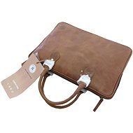 dbramante1928 Leather Case Lite up to 13" Golden tan, brown - Laptop Bag