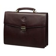 dbramante1928 Leather Briefcase up 14", Colorado, brown - Laptop Bag