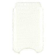 dbramante1928 Cover for iPhone, Split Croc White - Phone Case
