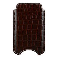 dbramante1928 Cover for 4.3" Phones, Croc Brown - Phone Case