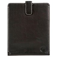 dbramante1928 Leather Slip Cover for iPad2, Smooth Black - Tablet Case