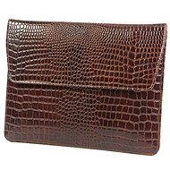  dbramante1928 Leather Envelope for iPad2, Brown Crocodile printed brown  - Tablet Case