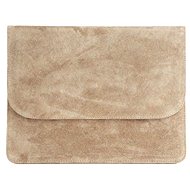dbramante1928 Leather Envelope for iPad2, Beige Suede - Tablet Case