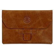 dbramante1928 Leather Envelope for Kindle Touch, Golden tan, brown - E-Book Reader Case