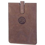 dbramante1928 Leather Slip Cover up to 13", Hunter natural, brown - Laptop Case