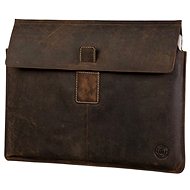  dbramante1928 Leather Envelope Case 15, "Hunter dark brown  - Laptop Case