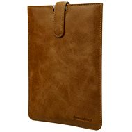 d.bramante1928 Leather Slip Cover Skagen do 8", Golden tan, hnědé - Tablet Case