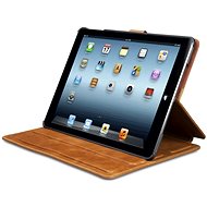  dbramante1928 Copenhagen Leather Folio for iPad Air, Golden tan, brown  - Tablet Case