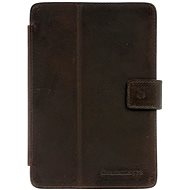  dbramante1928 Classic Leather Folio Case for iPad mini, Hunter dark brown  - Tablet Case