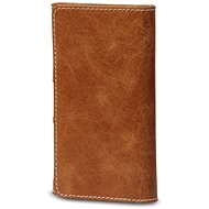d.bramante1928 Leather Wallet 'closed' 4.8", Golden tan, hnědé - Phone Case