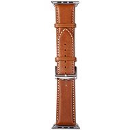 dbramante1928 Copenhagen 42mm silver/tan watch strap - Watch Strap