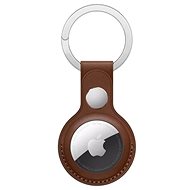 dbramante1928 Copenhagen Case for AirTag Keyring Dark Tan/Silver - AirTag Key Ring