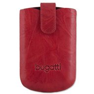 Bugatti Slim Case Leather Unique S chili - Phone Case
