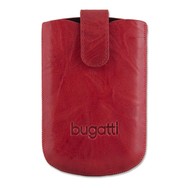 Bugatti Slim Case Leather Unique L chili - Phone Case