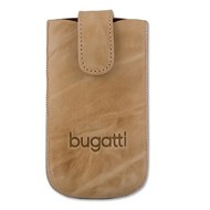 Bugatti Slim Case Leather Unique S sand - Phone Case