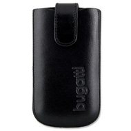  Bugatti Slim Leather Case M Black  - Phone Case