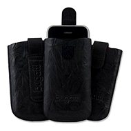 Bugatti Slim Case CROCO M black - Phone Case